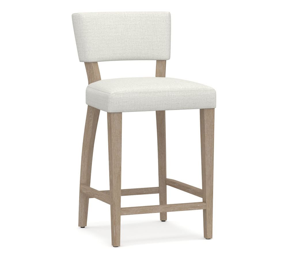 Payson Upholstered Bar & Counter Stools | Pottery Barn (US)