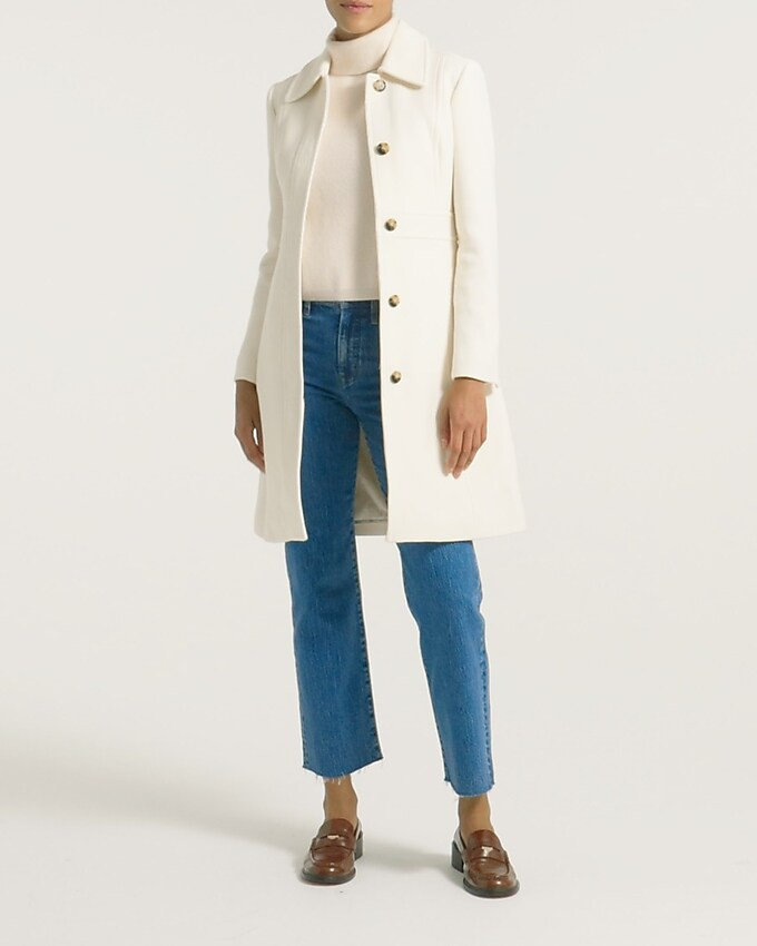 new color3.9(11 REVIEWS)Petite new lady day topcoat in Italian double-cloth wool blend | J. Crew US