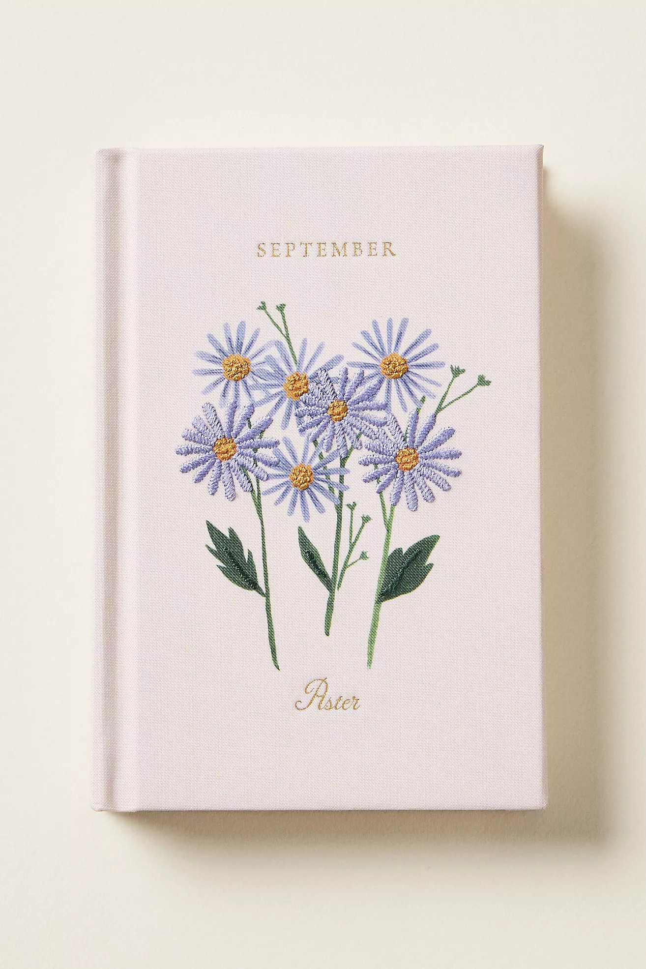 Rifle Paper Co. Birth Month Embroidered Mini Hardcover Journal | Anthropologie (US)