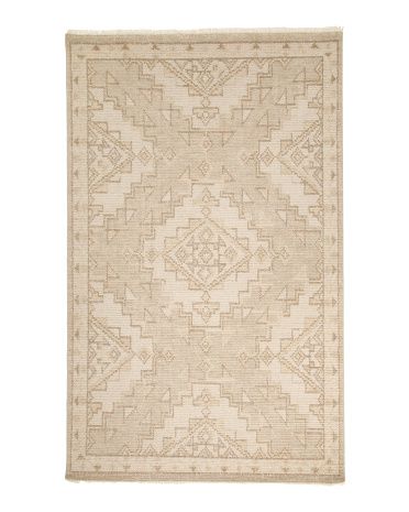 5x8 Hand Tufted Wool Blend Rug | TJ Maxx