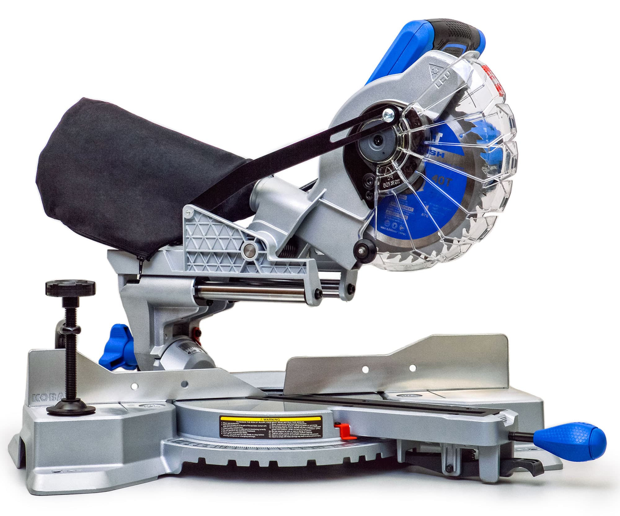 Kobalt Compact 7-1/4-in 10-Amp Single Bevel Sliding Compound Corded Miter Saw one_size | SM1817LW | Lowe's