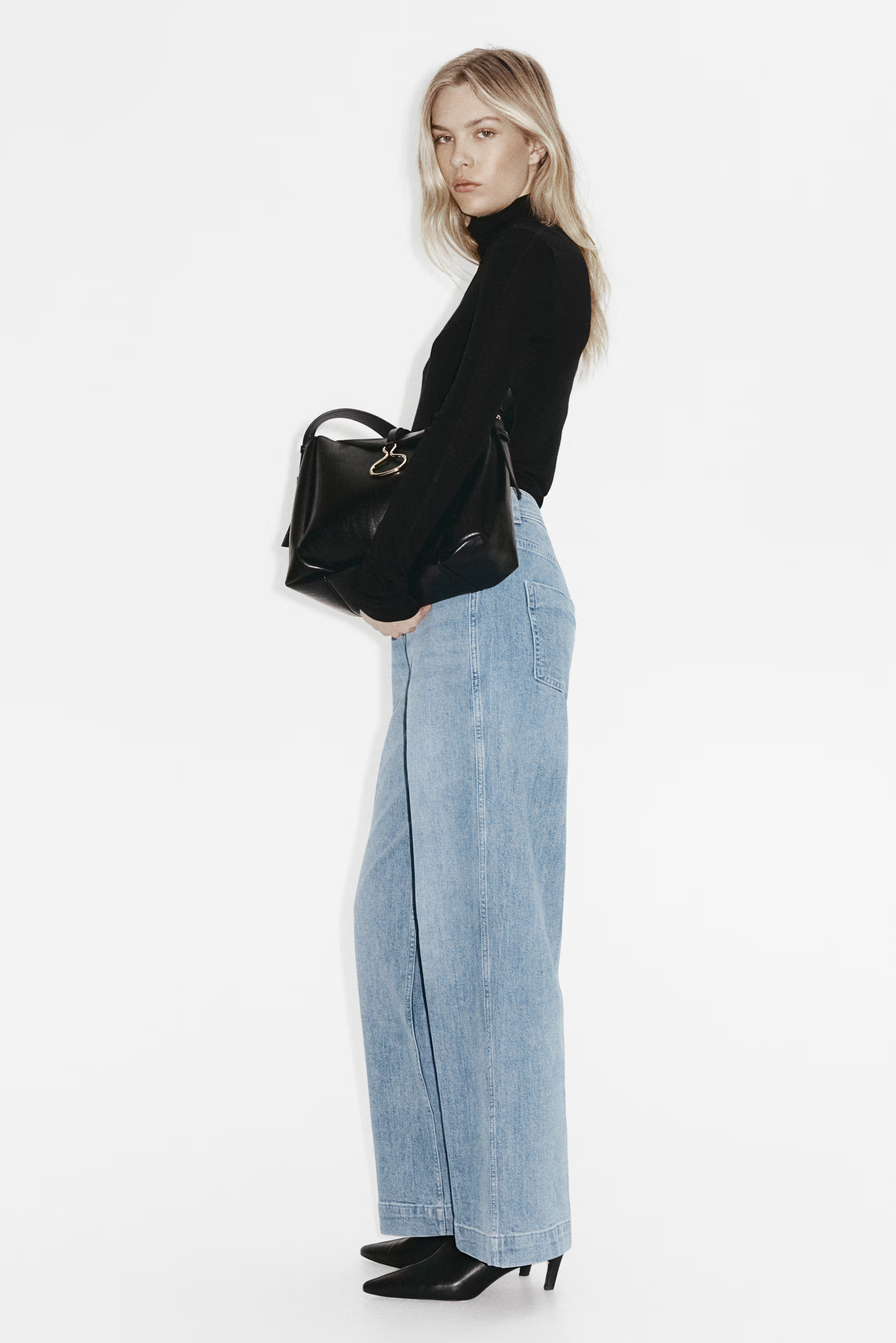 Wide High Jeans | H&M (US + CA)