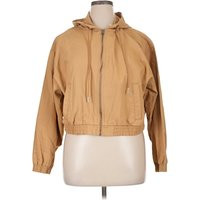 Celebrity Pink Windbreaker Jacket: Tan Jackets & Outerwear - Size X-Large | ThredUp (US)