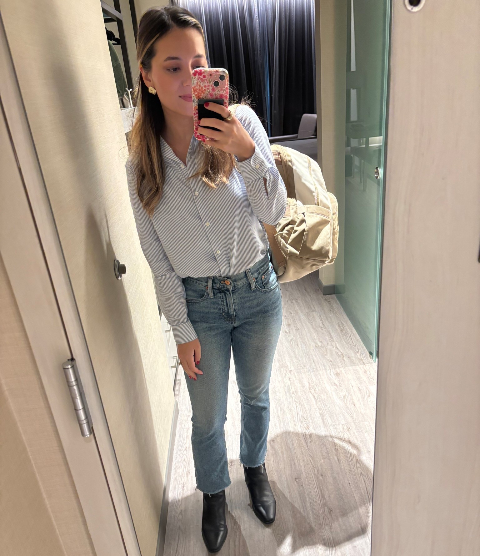 Work trip day one outfit 

#LTKTravel #LTKWorkwear #LTKStyleTip