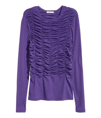 Gathered Jersey Top | H&M (US)
