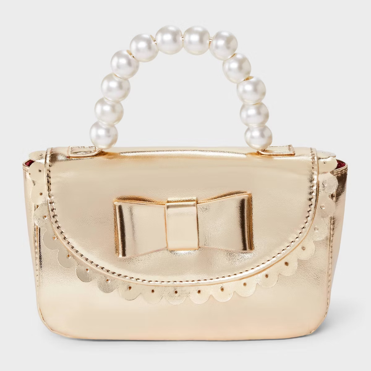Girls' Shiny Pearl Purse - Cat & Jack™ | Target