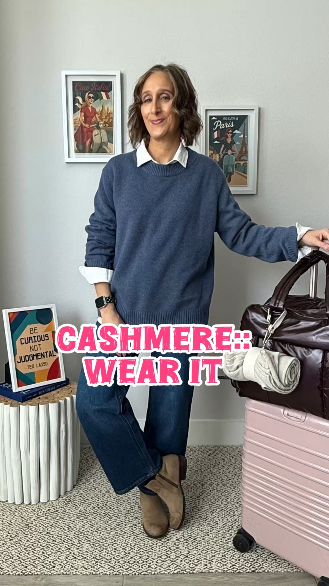 Traveling in cashmere:: Wear it - Knot it - layer it 

#LTKTravel