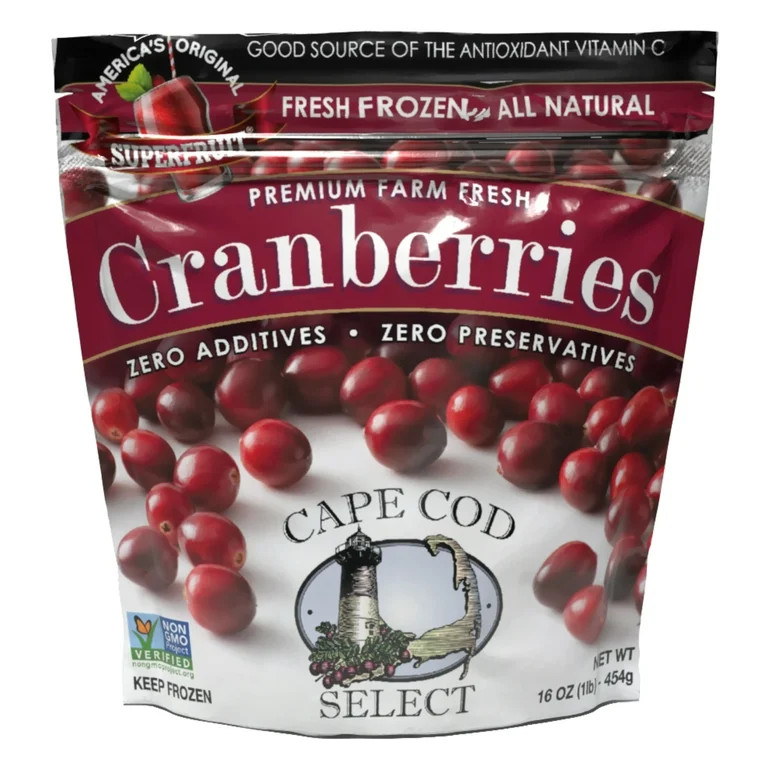 Cape Cod Select Cranberries, 16 oz Resealable Pouch (Frozen) | Walmart (US)