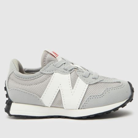 Kids Toddler Light Grey New Balance 327 Trainers | schuh | Schuh
