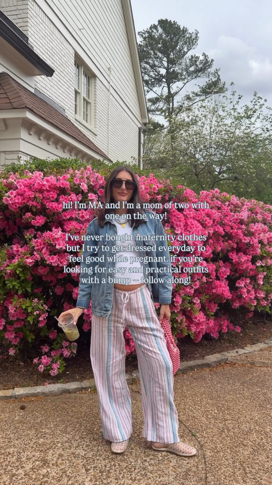 18 weeks pregnant & due September 4th with my third girl! 🩷 follow along! 

sizing:
jacket: xs
shirt: xs
pants: xs short 
shoes: TTS 

#LTKmomlife #LTKootd #LTKBump