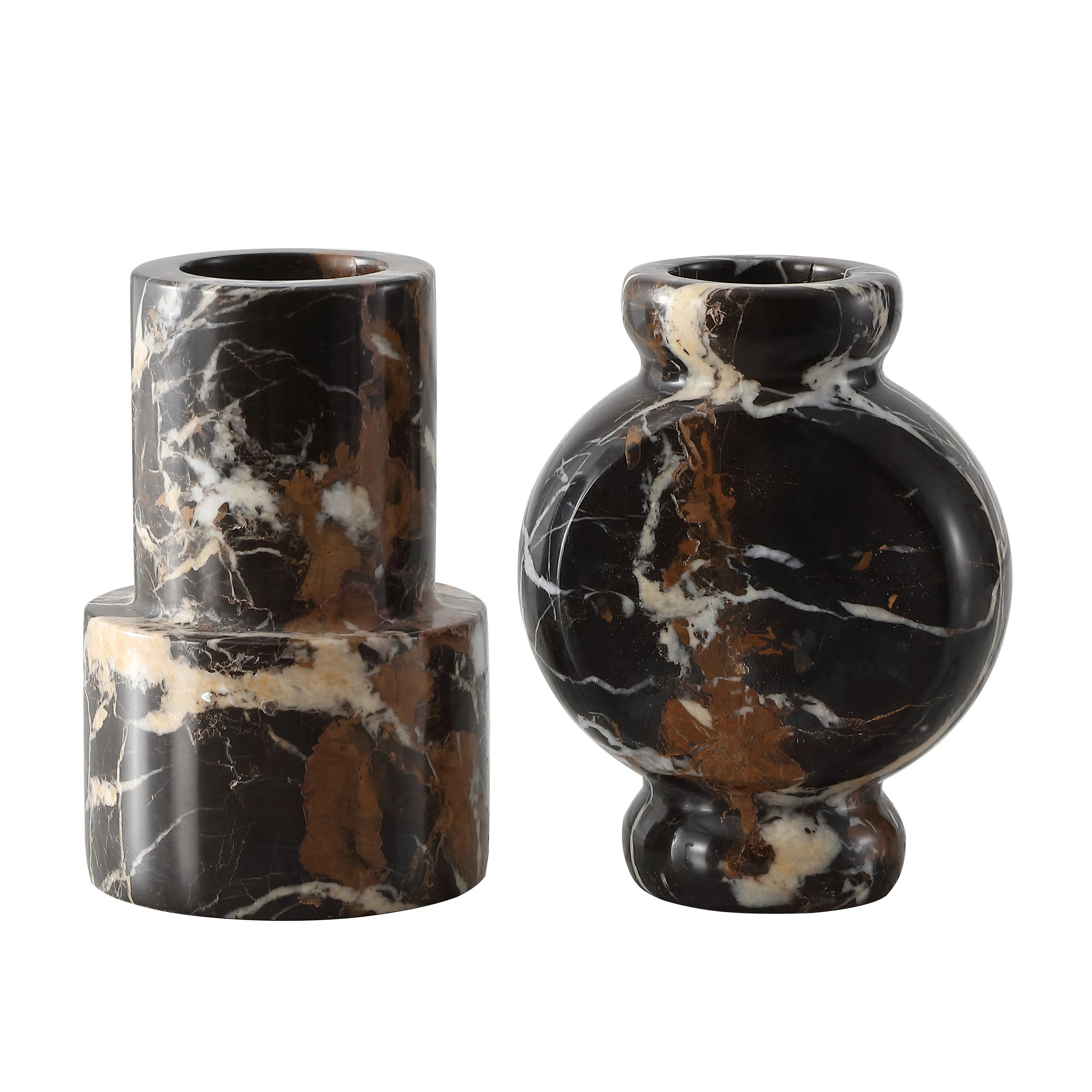 Marrero Marble Vase Set (Set of 2) | Wayfair North America