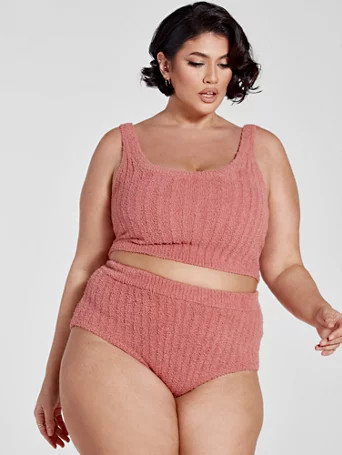 The Cuddle Ribbed Knit Tank - Fashion To Figure | Fashion to Figure