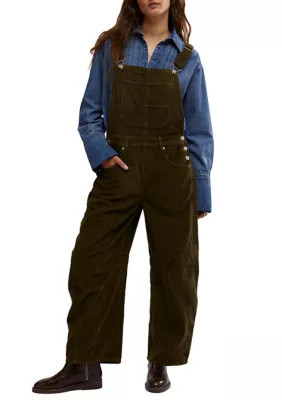 Free People Women's We The Free Good Luck Cord Overalls | Belk