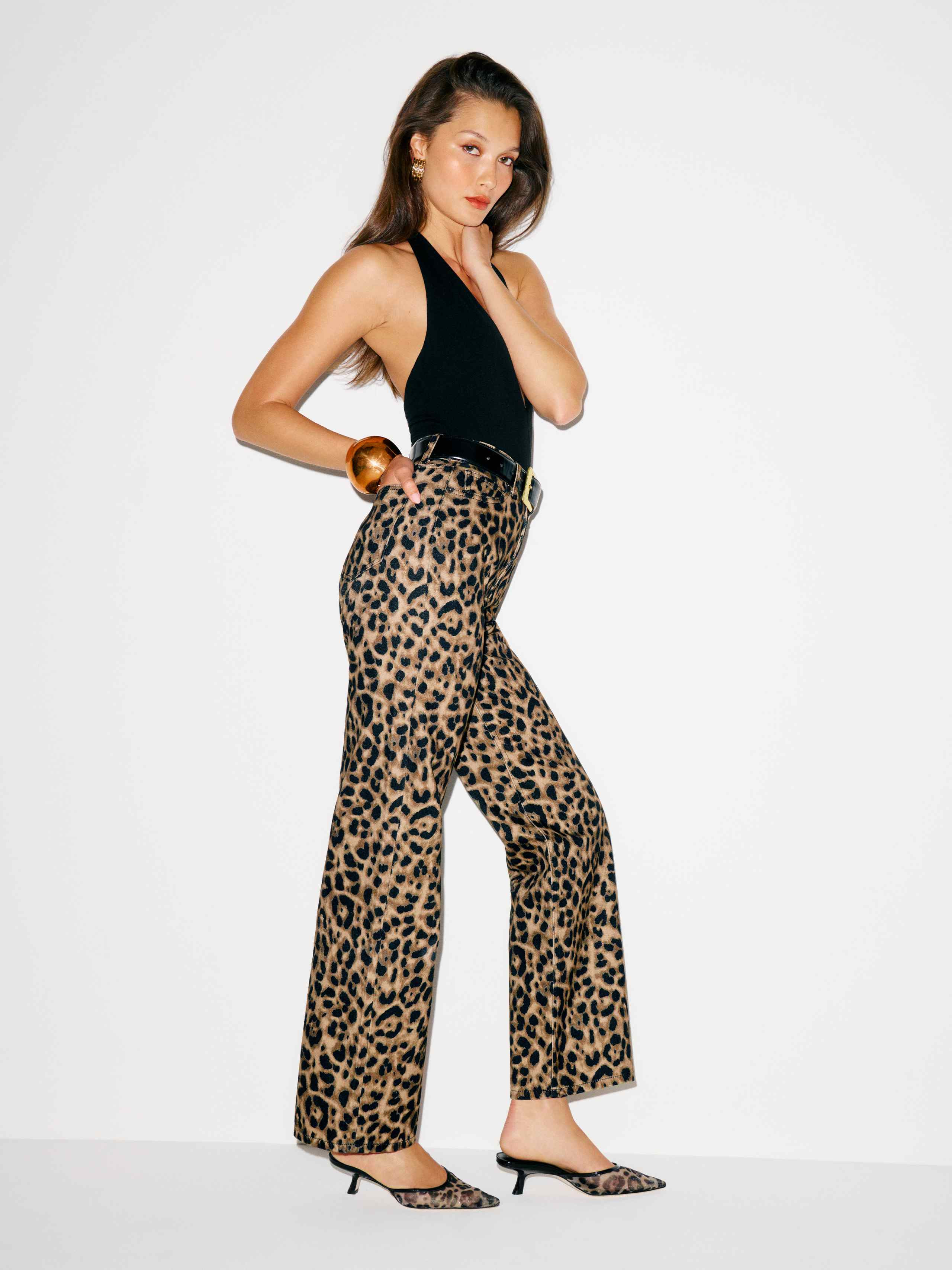 Cary High Rise Slouchy Straight Leg Jeans | Reformation (Global)
