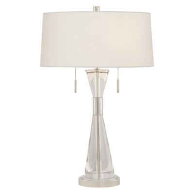 Kathy Ireland™ Crystal Funnel Table Lamp | Bed Bath & Beyond