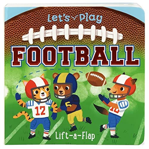 Let's Play Football! A Lift-a-Flap Board Book for Babies and Toddlers, Ages 1-4 (Chunky Lift-A-Flap Board Book) | Amazon (US)