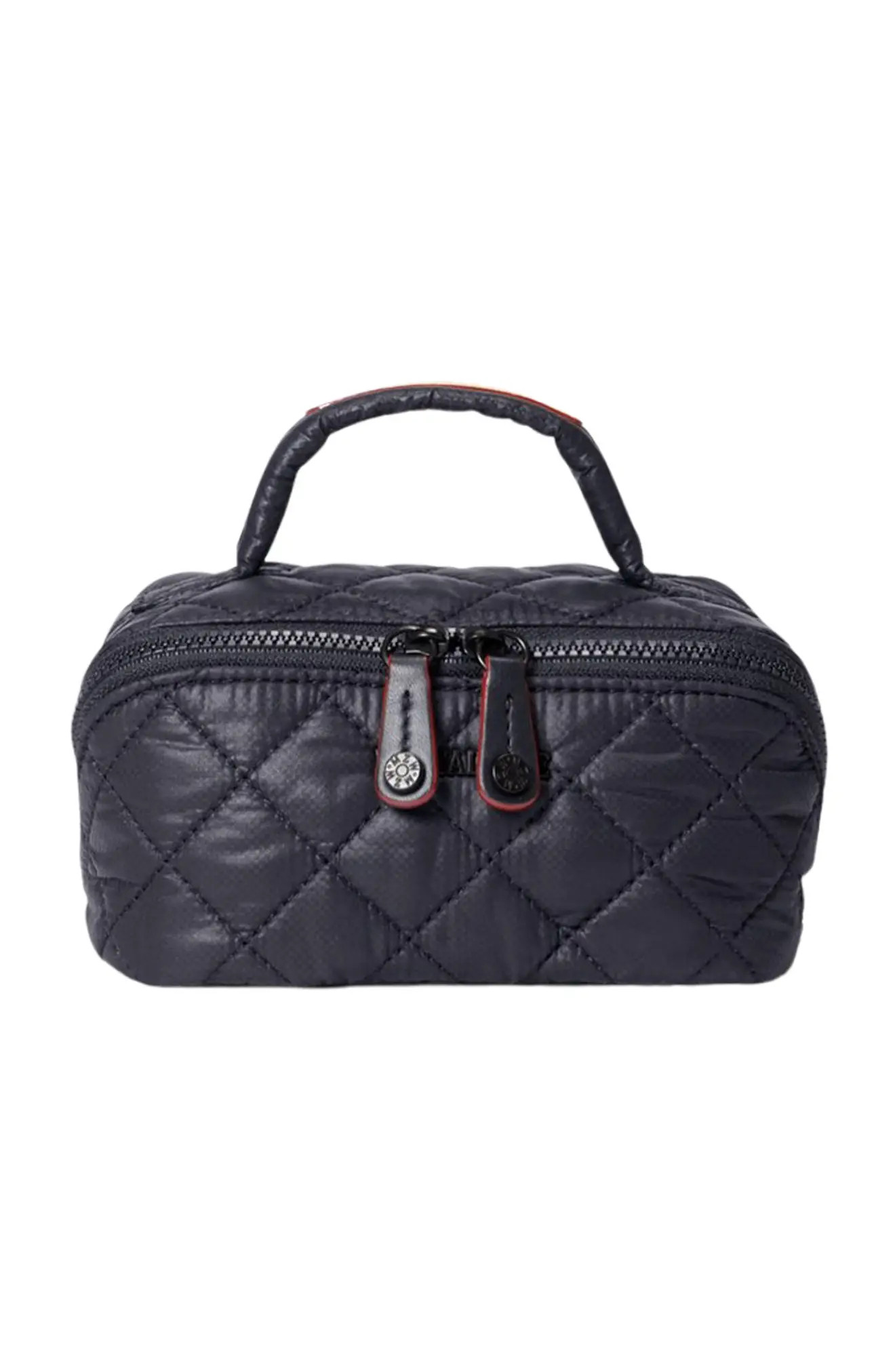 MZ Wallace Mini Accordion Cosmetics Case in Black at Nordstrom | Nordstrom