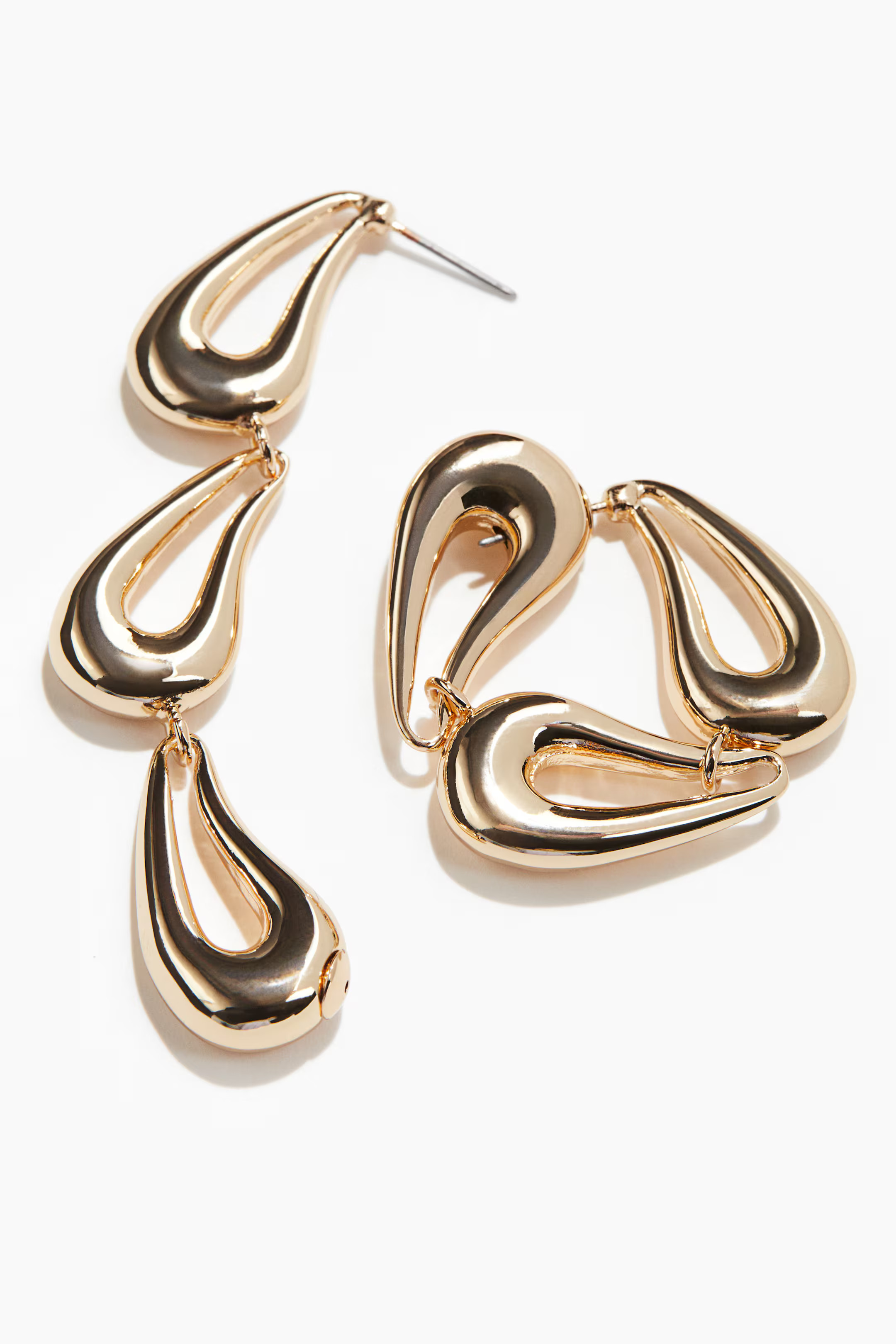 Teardrop Earrings - Gold-colored - Ladies | H&M US | H&M (US + CA)