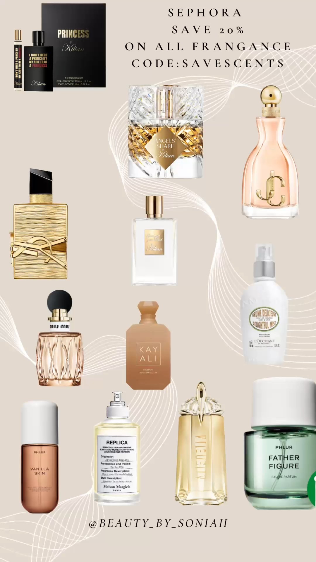 Save 20%OFF
On last minute fragrance gifts at Sephora 
With code SAVESCENTS


#LTKBeauty #LTKGiftGuide #LTKHoliday