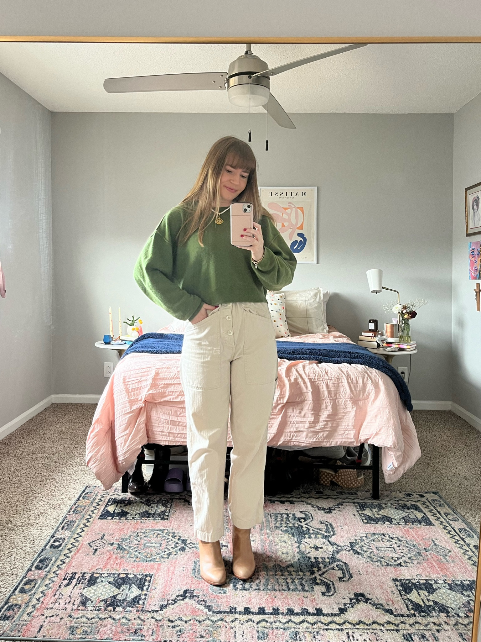 comfiest sweater for a chilly sunday 🌿 