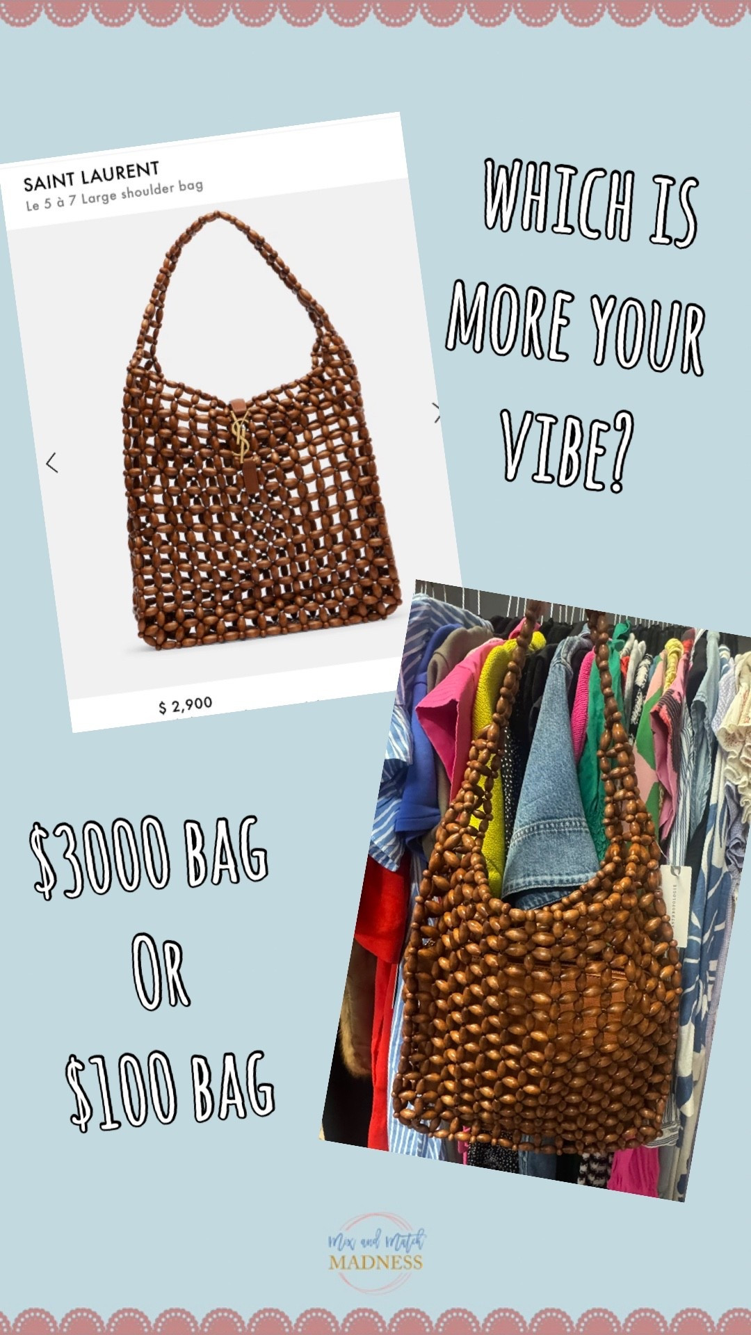 Oh, how gorgeous are these wood beaded slouchy totes! Showing you a splurge worthy vs. an affordable option. Both are beautiful!

#LTKOver40 #LTKSeasonal #LTKdayinmylife