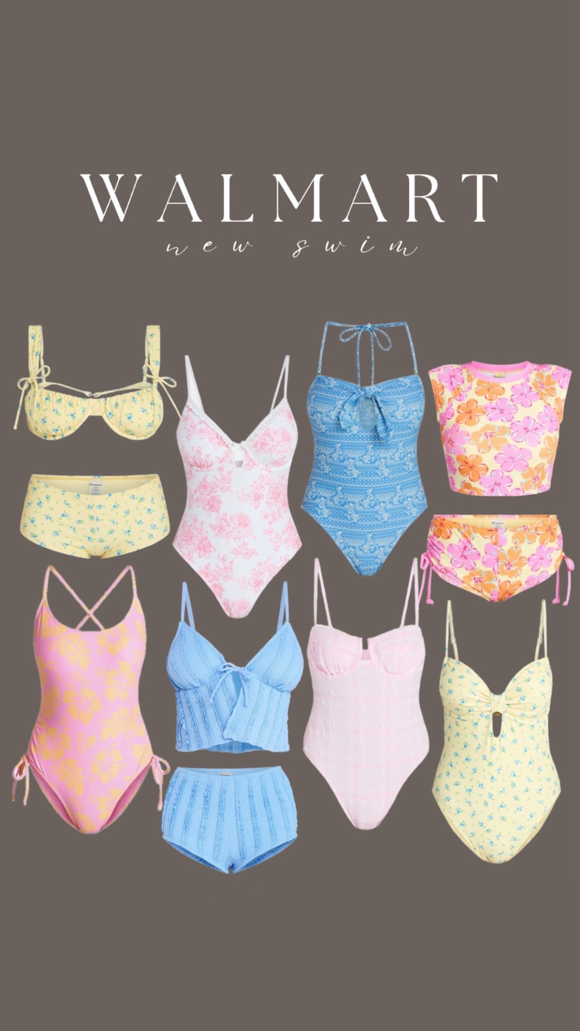 Walmart new swim



Affordable fashion. Swimwear. Budget style. Swim. Summer style. Vacation finds  

#LTKSeasonal #LTKTravel #LTKSwim