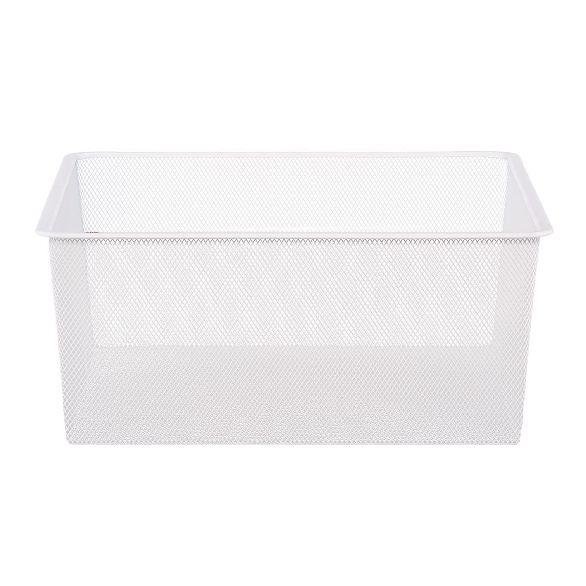 Decor+ by Elfa Matte White 18" Mesh Drawer | The Container Store