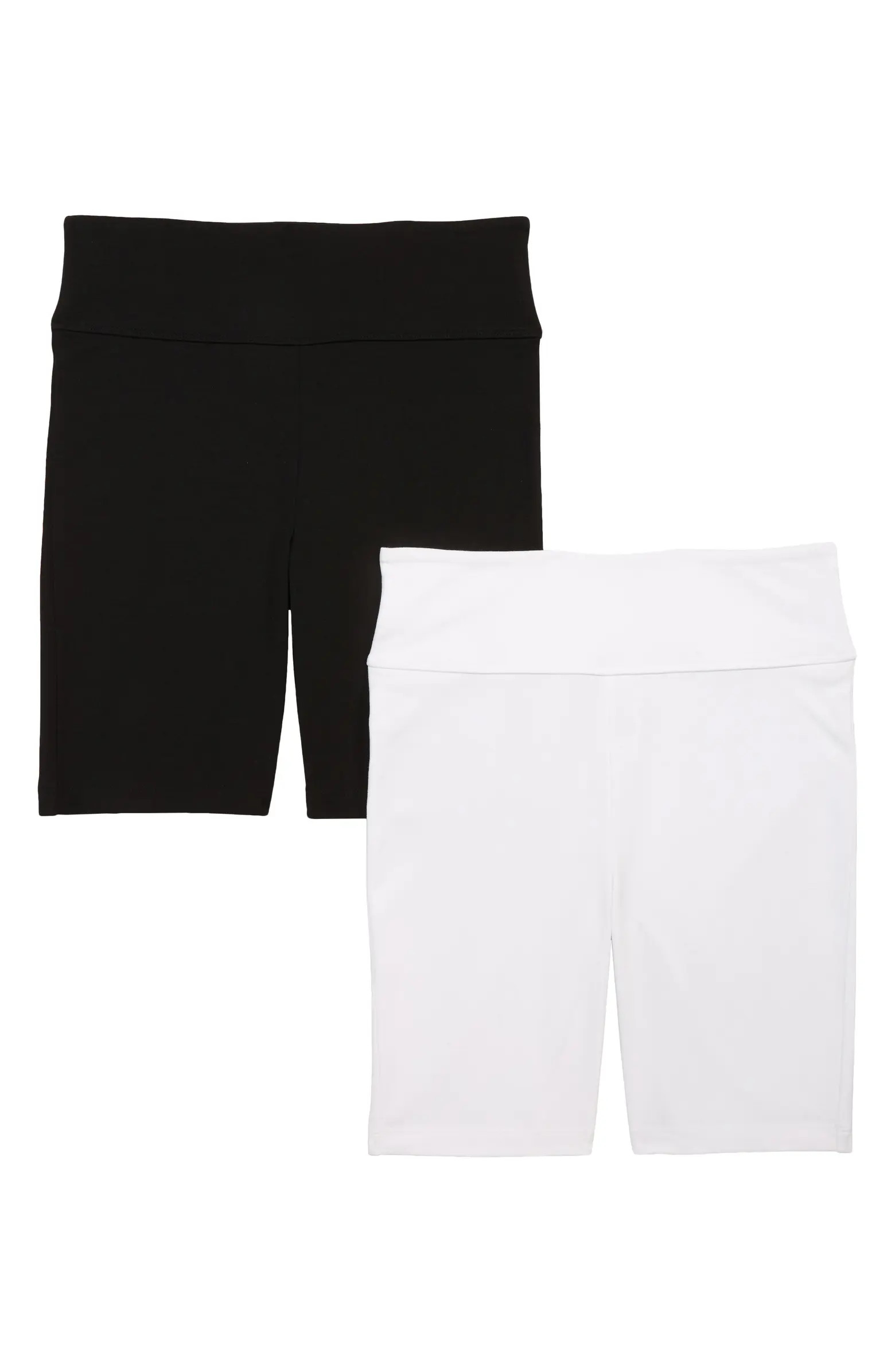 High Rise Bike Shorts - Pack of 2 | Nordstrom Rack