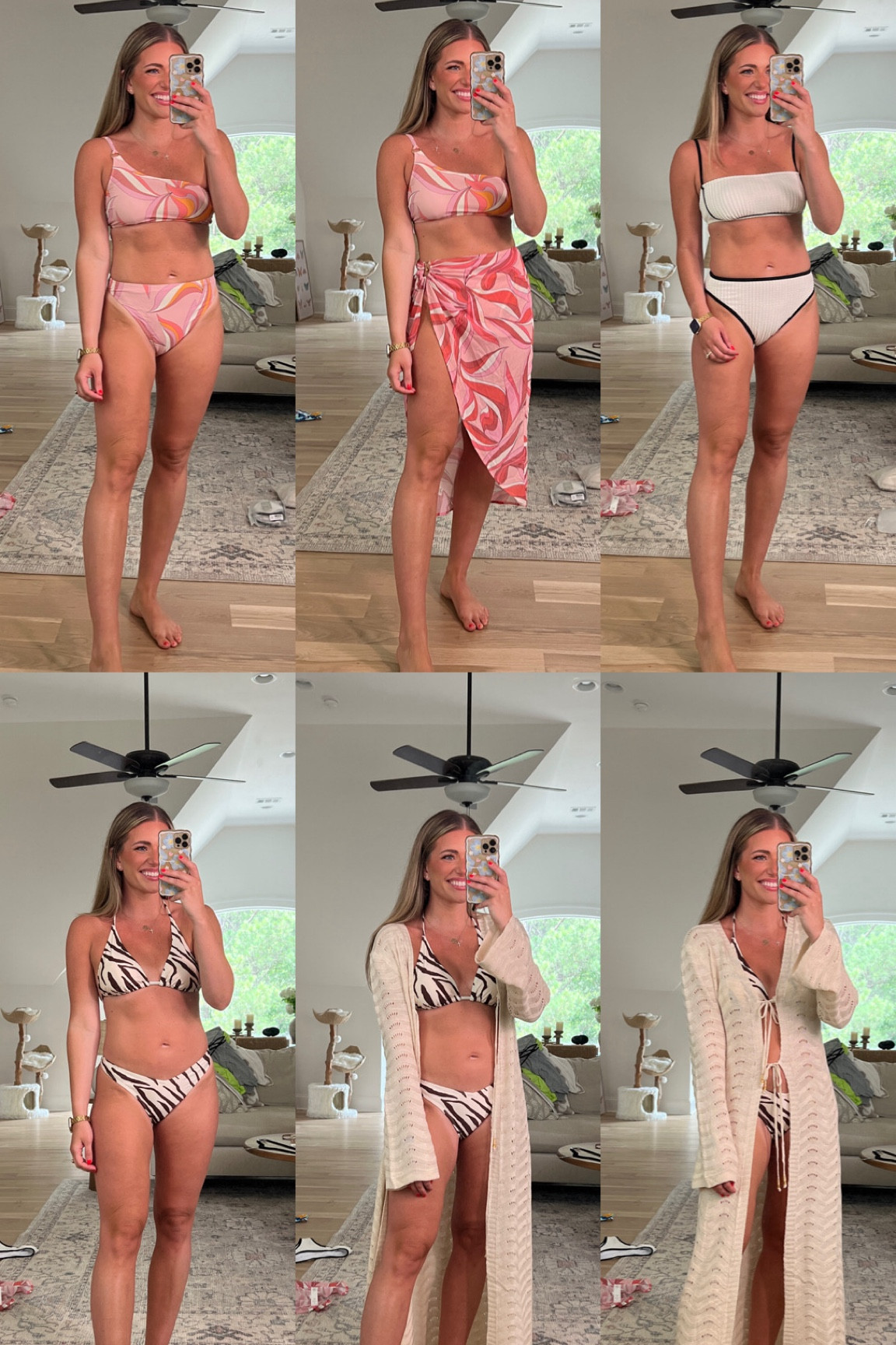 Sizing:
Wearing my true size M in all swimsuits. 
My measurements:
29” waist, 40” hips, & 36.5” bust 

 ⭐️ Code Morgb15 for 15% off on $70+ OR code Morgb20 20% off on $109+ ⭐️

CUPSHE haul! 😍☀️🫶🏼 ordered some new swimsuits & they did not disappoint!!!! The first suit was one of my faves last year - got it in this new print for this year and the colors are so pretty!!! 🙌🏼 The teal colorblock is 🤩 seriously so many cute suits!!! They have the cutest new prints & patterns right now. 👙🍓 the little pink one shoulder is giving Limited Too & I’m so 👏🏼 here 👏🏼 for 👏🏼 it!!!! & I CANNOT with the matching coverup. 🥰 so cute!!! & the black colorblock one piece swimsuit is stunning! & I have codes for y’all!!! ⭐️ Code Morgb15 for 15% off on $70+ OR code Morgb20 20% off on $109+ ⭐️ What’s your fave from this CUPSHE swimsuit haul?! 👇🏼 Linking everything for y’all with sizing info on the @shop.LTK app or on my LTK linked in my instagram bio! 🫶🏼 

Direct URL: 

#size8 #cupshe @cupshe #cupshepartners #swimhaul #bikinihaul #bikinitryon #momstyle #onepieceswimsuit #greenbikini #swimcoverup #swimsuithaul #swimsuitfashion #floralbikini #midsizestyle #sizemedium


#LTKSwim #LTKTravel #LTKFindsUnder50