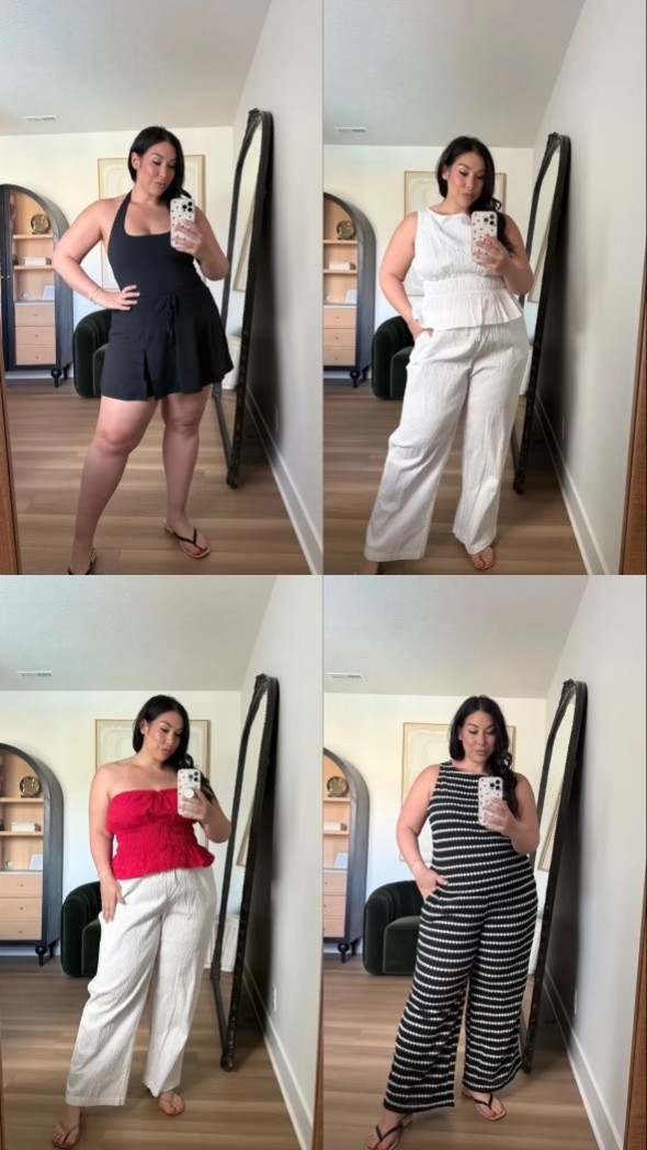 Midsize affordable summer outfits Summer dresses Size xl dresses and tops size xxl bottoms Size 16 postpartum style Target haul, target style @Target , summer dresses, casual outfits, under 50 #LTKootd #LTKgrwm