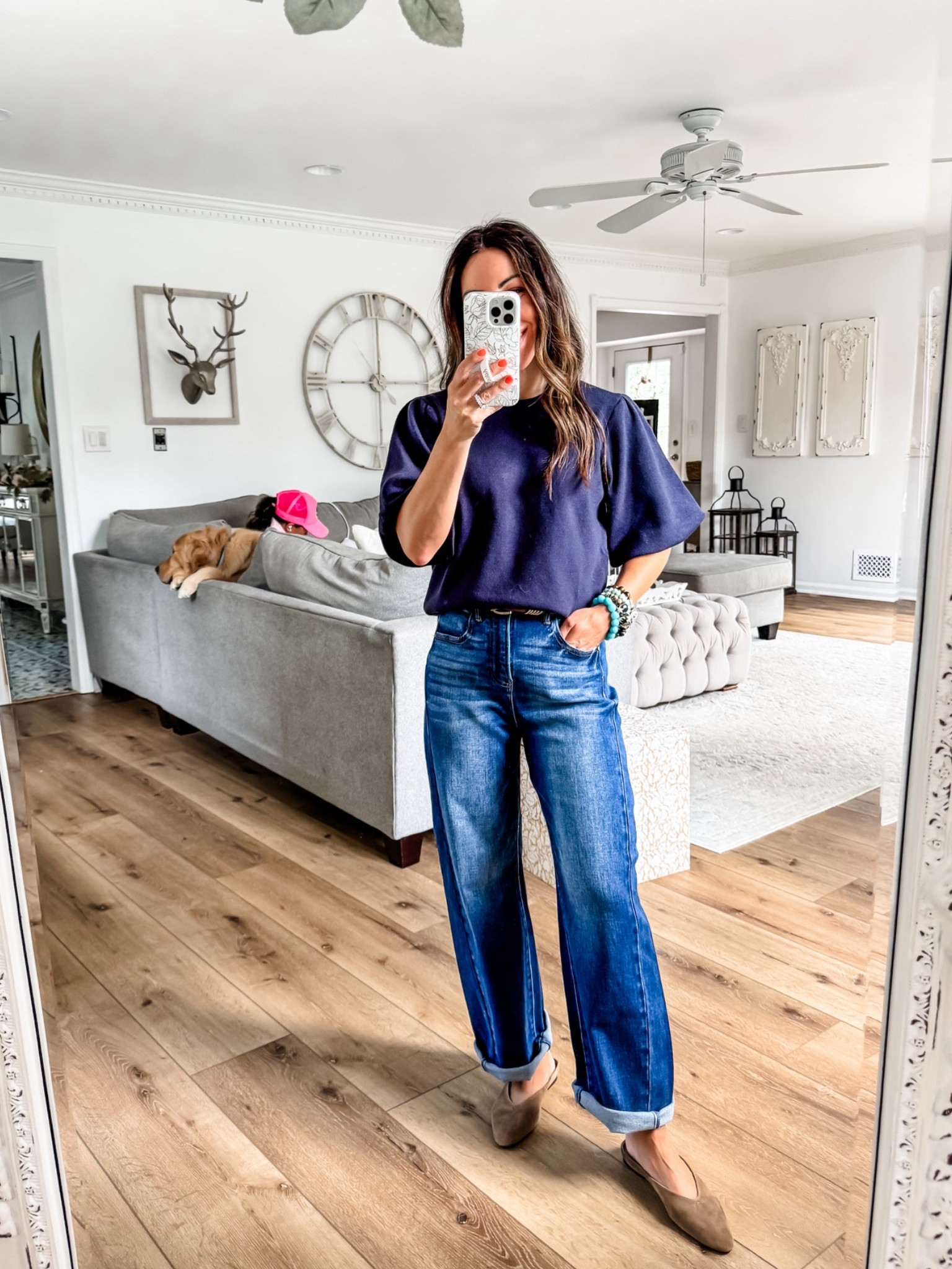 25% off $150+ @socialthreads w/ code FP26. 

Sweater small. Jeans 25.

#LTKOver40 #LTKPetite #LTKSaleAlert
