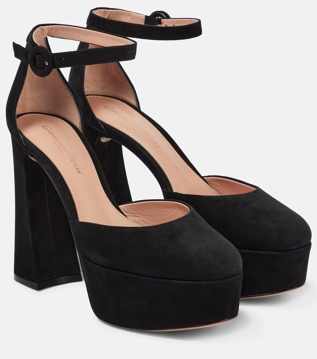 Holly D'orsay suede pumps | Mytheresa (US/CA)