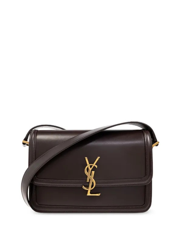 Saint Laurent Solferino Messenger Bag | Brown | FARFETCH CA | Farfetch Global
