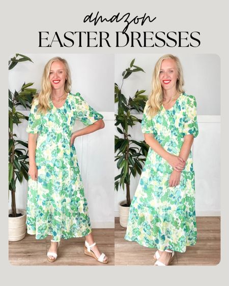 Amazon Easter dress or saint Patrick’s day dress idea. 









Amazon dress. Modest dress. Affordable fashion. Budget style. LDS Sunday church maxi dress. 

#LTKstyletip #LTKSeasonal #LTKfindsunder50