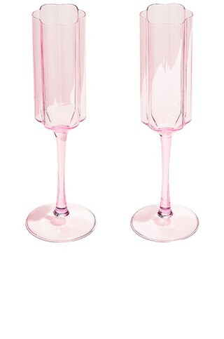 Fazeek Wave Flutes Set of 2 in Pink from Revolve.com | Revolve Clothing (Global)