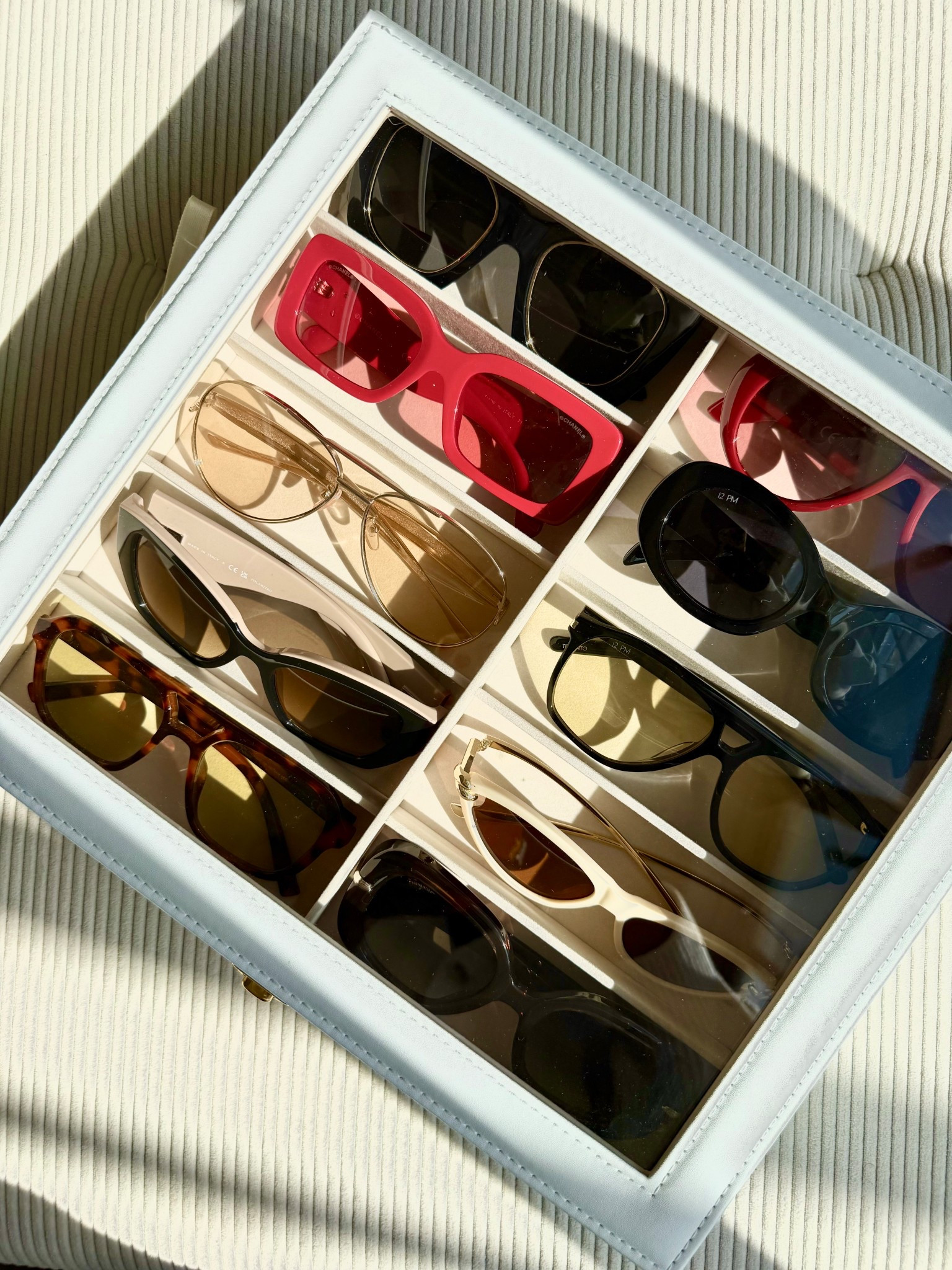 Loving my new sunglasses organizer 🕶️ I love that I can easy see my sunnies and this keeps my sunnies dust free 

#LTKSeasonal