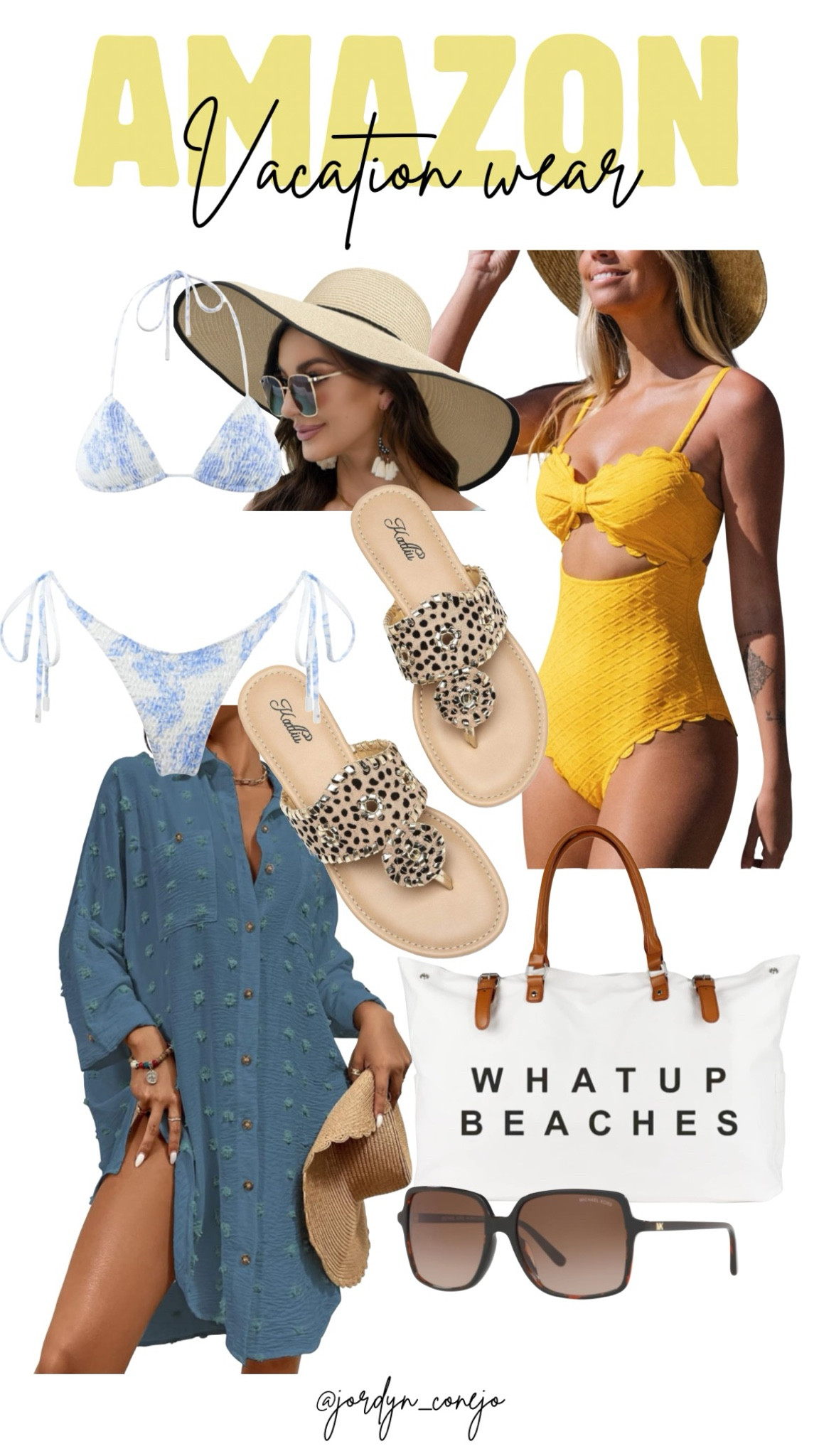 Resort Wear- Vacation Style- Tropical Vacation- Beach Wear- Beach Style- Pool Style- Cabo- Bali- Yellow Swim- Sunglasses- Beach Coverup- Bikini 

#LTKtravel #LTKstyletip #LTKswim