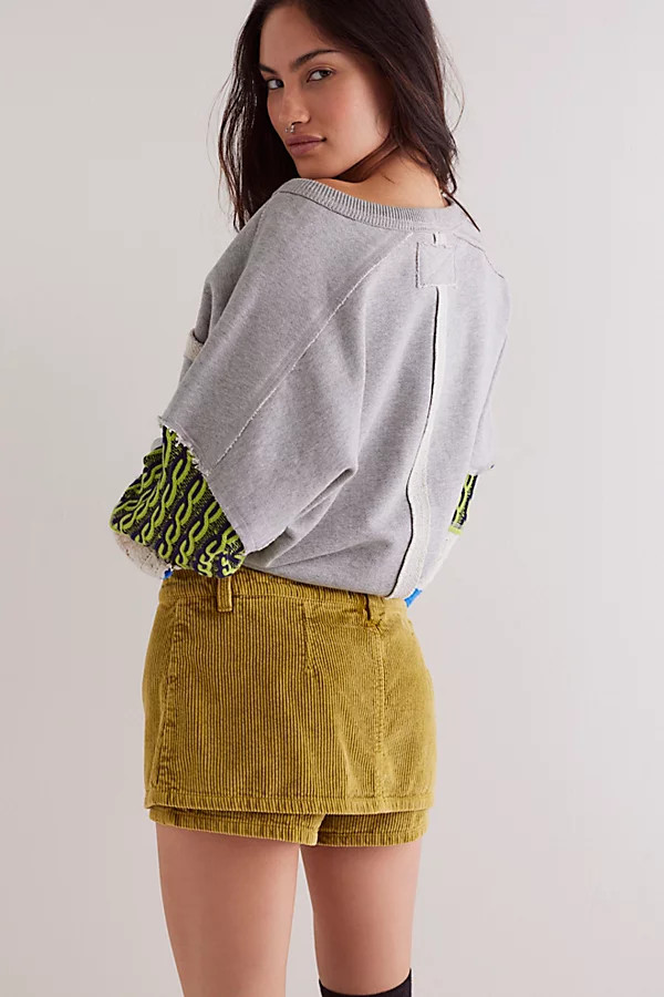 We The Free Gallivanting Cord Skort | Free People (Global - UK&FR Excluded)