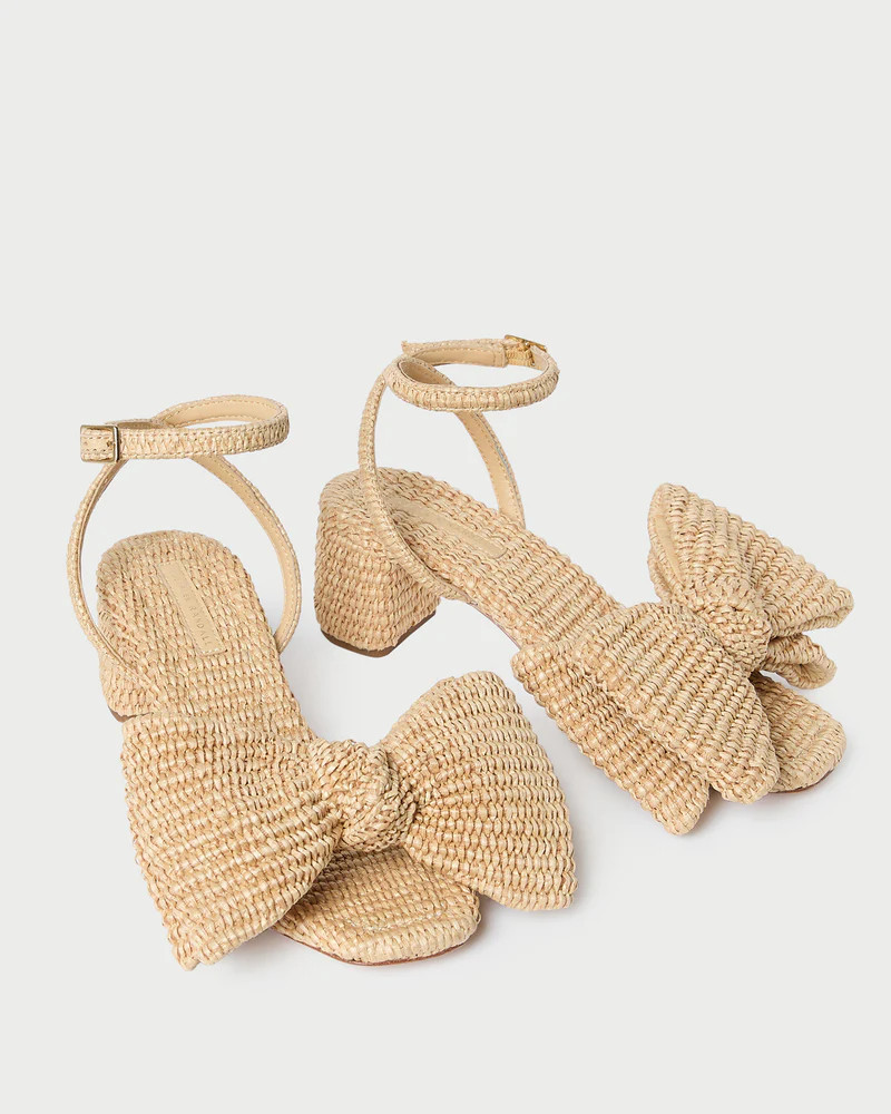 Carmen Natural Bow Sandal | Loeffler Randall