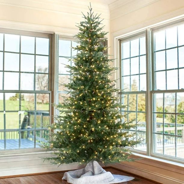 OasisCraft 7.5 feet Pre-Lit Aspen Fir Artificial Christmas Tree with 750 Clear Lights (Pre-lit, 7... | Walmart (US)