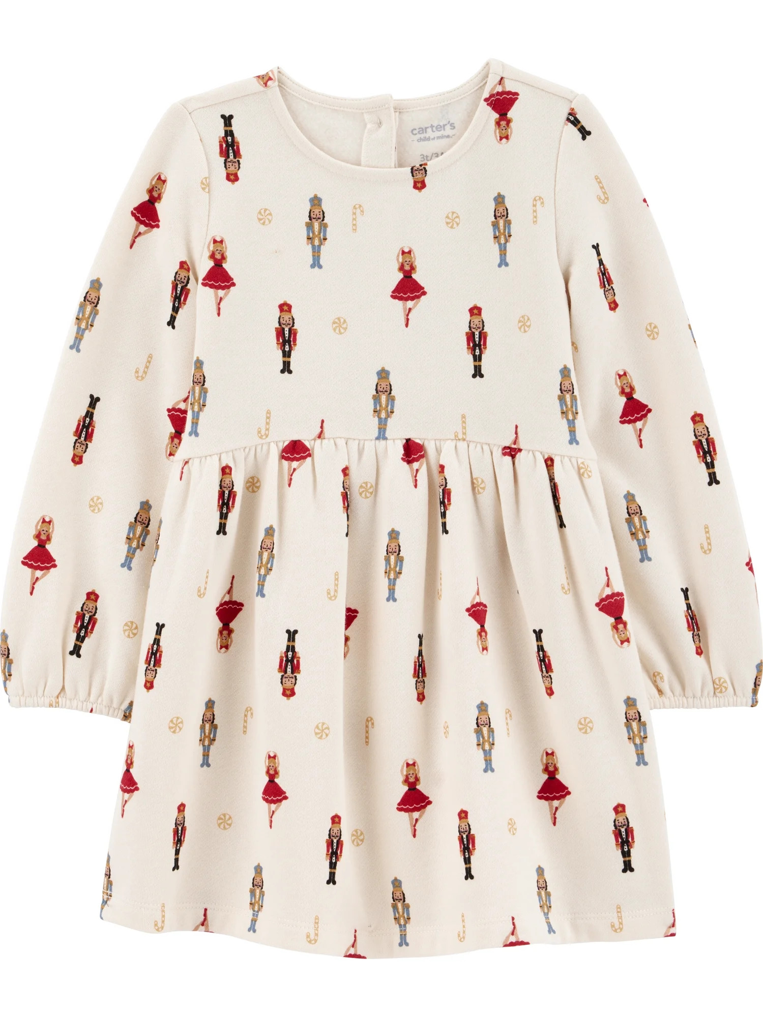 Carter's Child of Mine Baby and Toddler Girl Holiday Dress, Sizes 12M-5T | Walmart (US)
