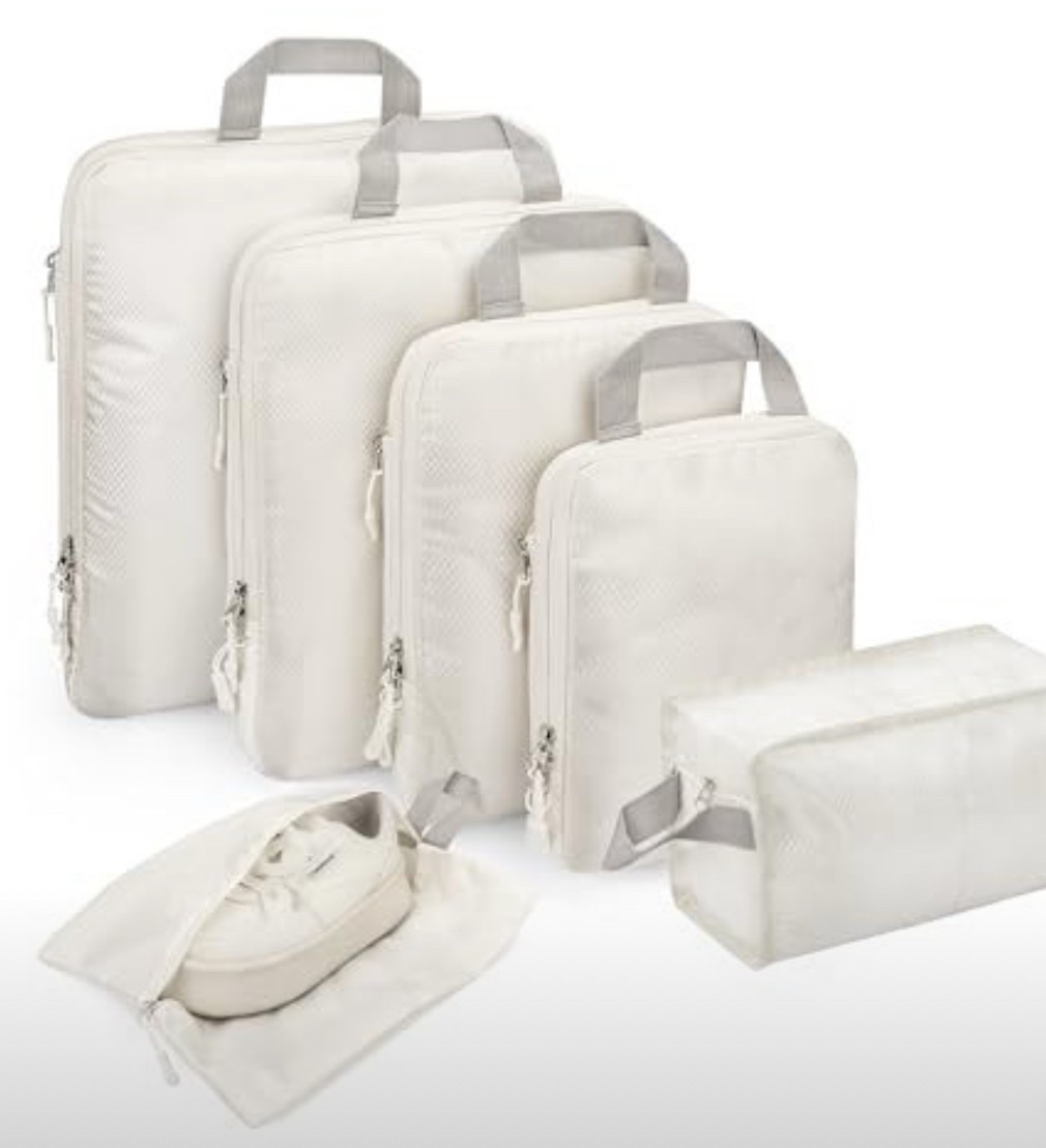 Travel organizers and Packing Cubes!
Organize your luggage and make it easy to pack/unpack! 

#LTKTravel #LTKItBag