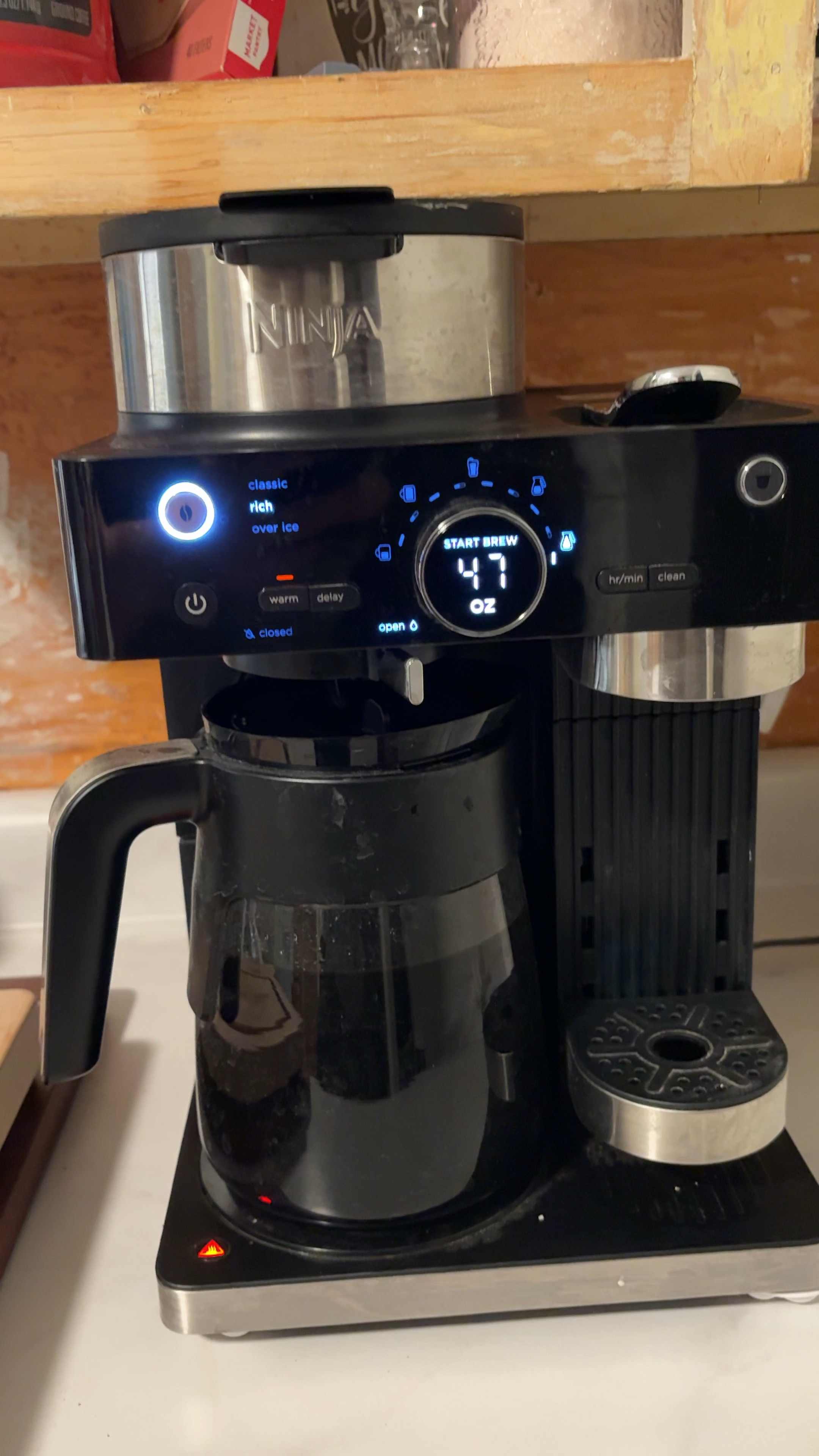 The best multi purpose coffee maker! Iced, hot, lattes! It does it all #icedcoffee #coffee #lattes

#LTKHome #LTKMostLoved