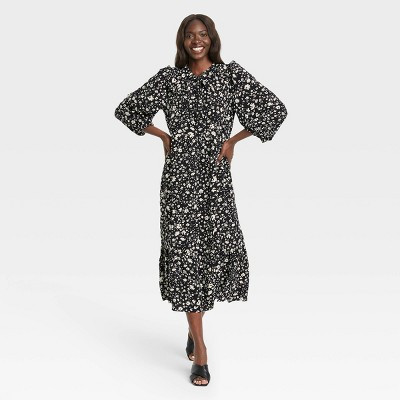 Women's Balloon Long Sleeve Dress - Who What Wear™ | Target
