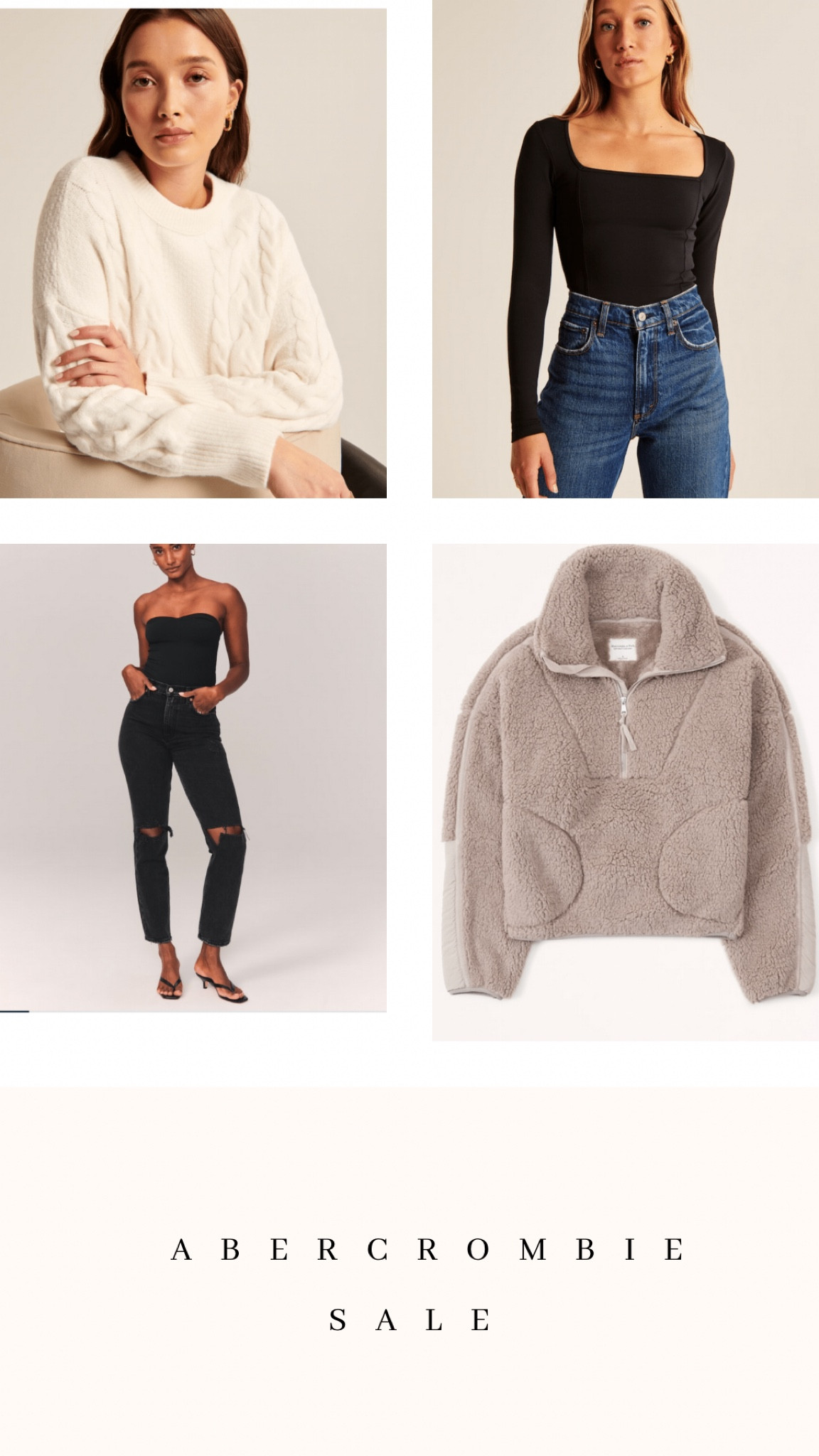 abercrombie sale!!

#LTKSeasonal #LTKxAF #LTKHoliday