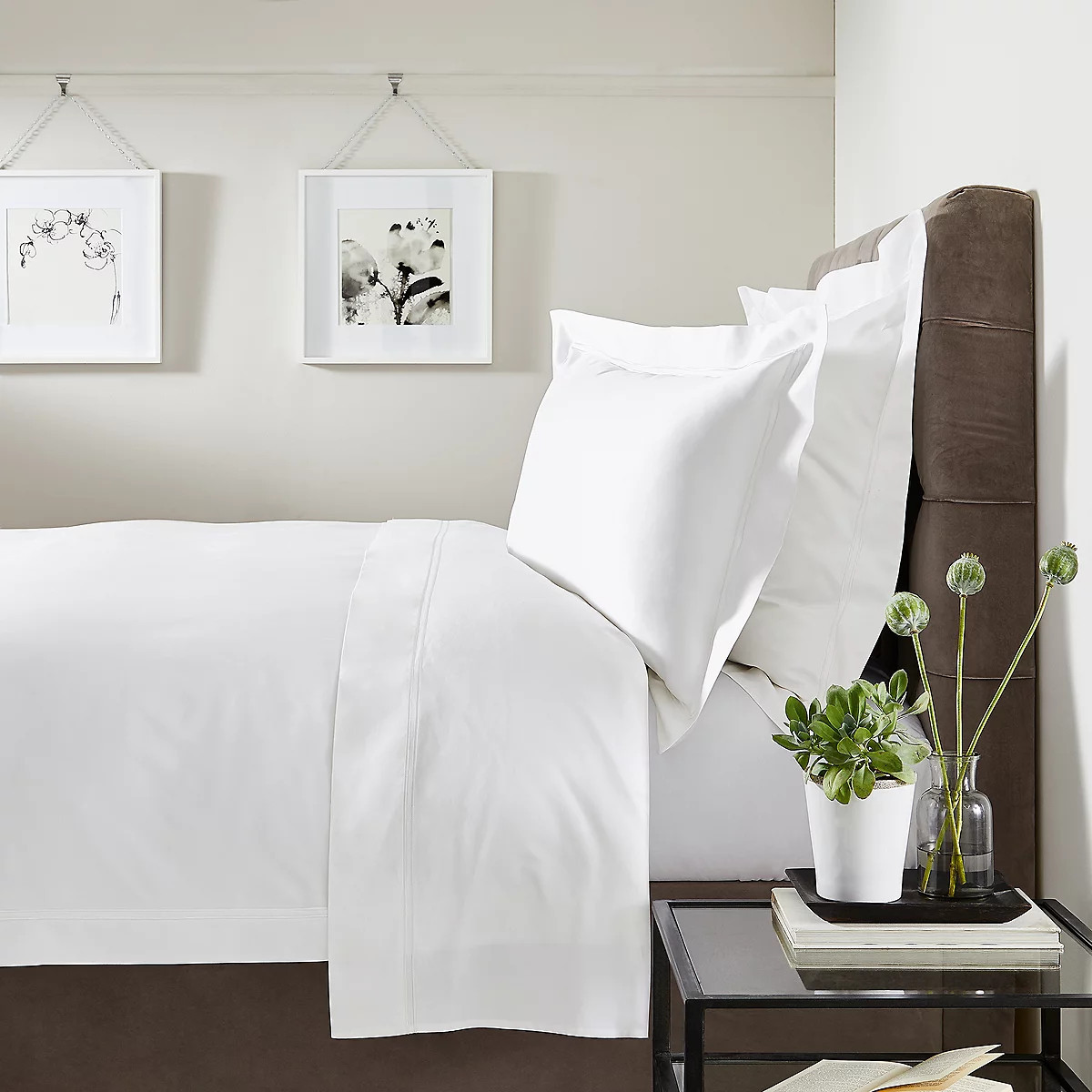 The White Company Symons Double Row Cord Duvet Cover | The White Company UK & ROW