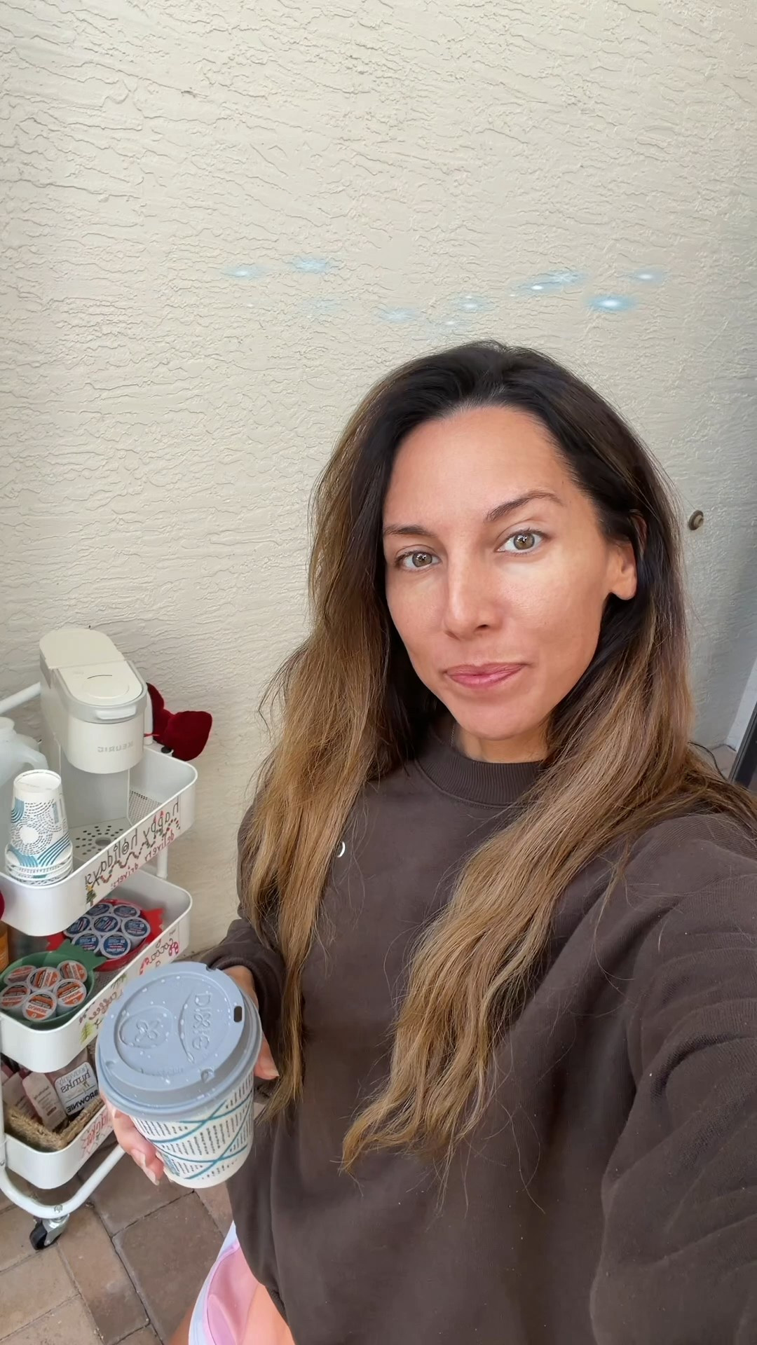 a mom vlog - holiday edition!! setting up this little coffee and hot cocoa cart for all the delivery drivers! Brooklyn and I had fun putting this together!! 

#LTKHoliday #LTKmomlife #LTKvlog