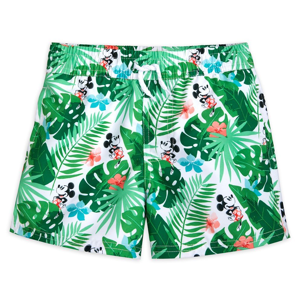 Mickey Mouse Tropical Swim Trunks for Boys | Disney Store