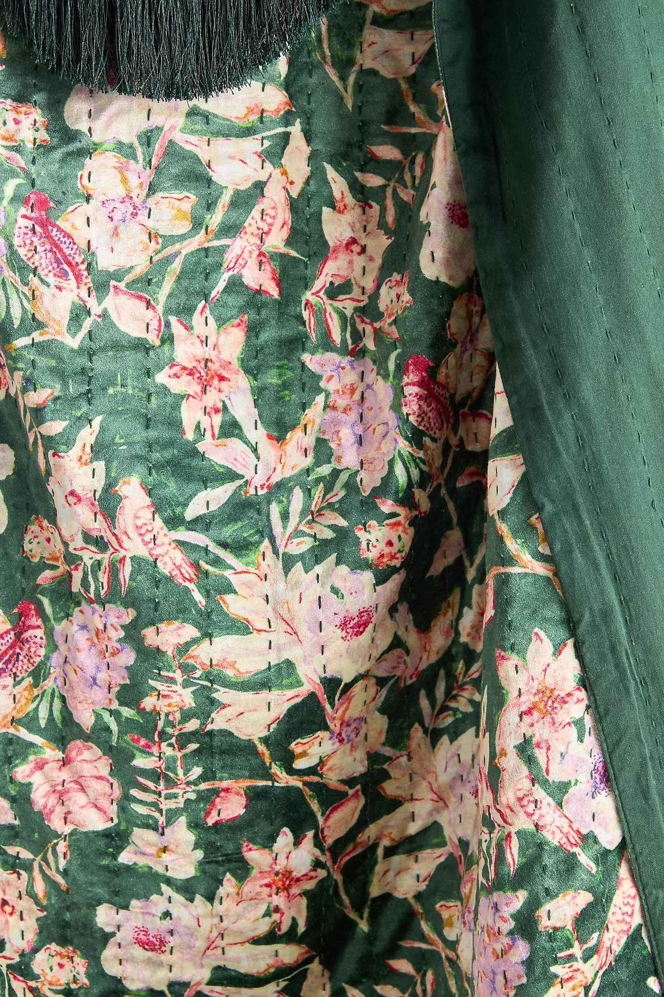 Valentina Velvet Throw Blanket | Anthropologie (US)