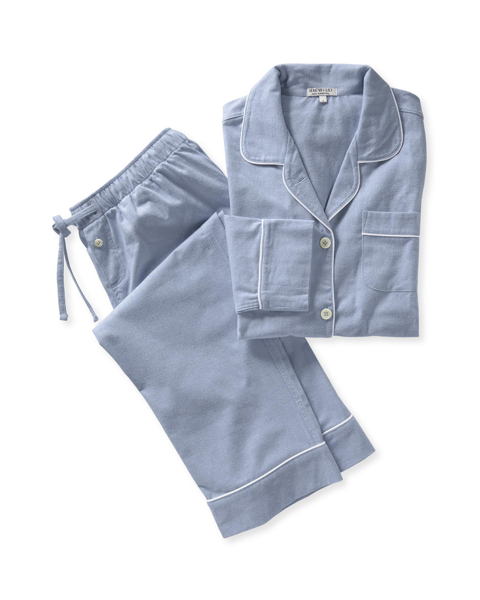 Belvedere Flannel Pajamas | Serena and Lily
